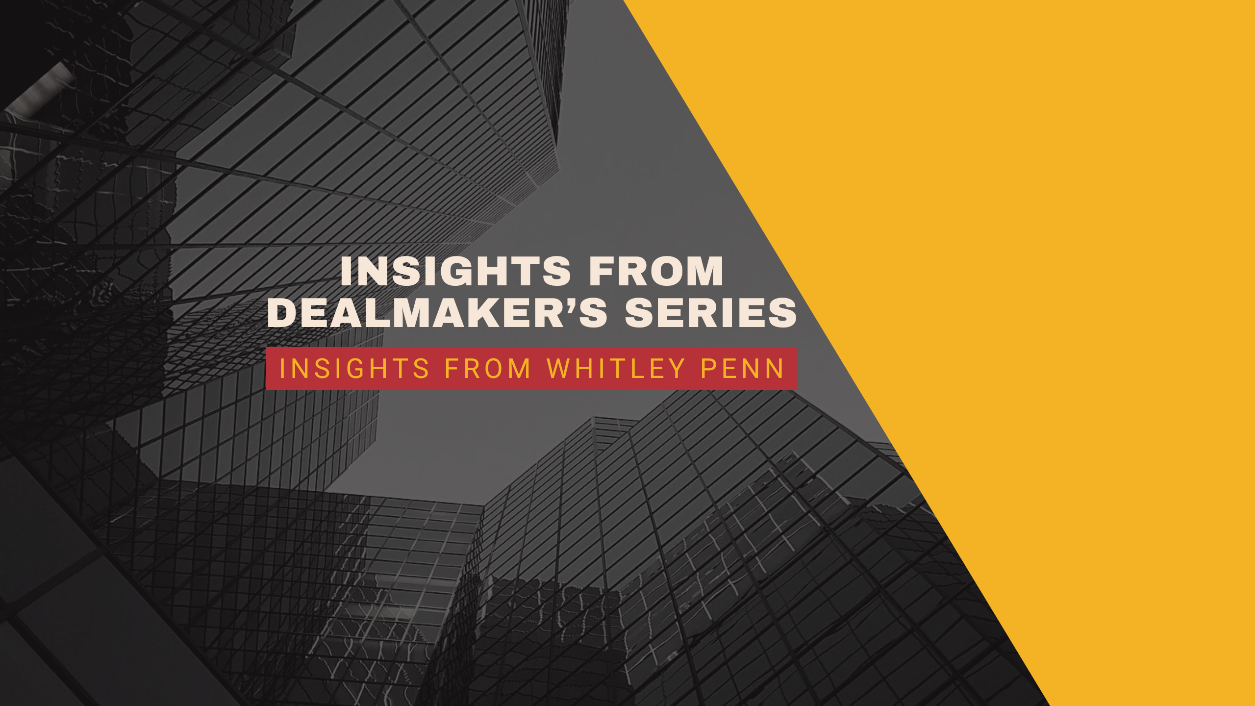 Navigating M&A in 2025: Insights from Daniel Boarder of Whitley Penn